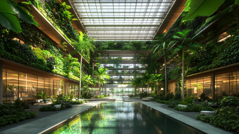 Sustainable Airport Architecture: Pioneering a Greener Future in Aviation