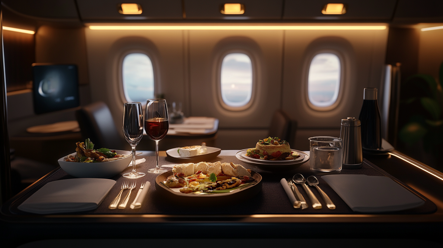 Image for Innovative Approaches to In-Flight Dining