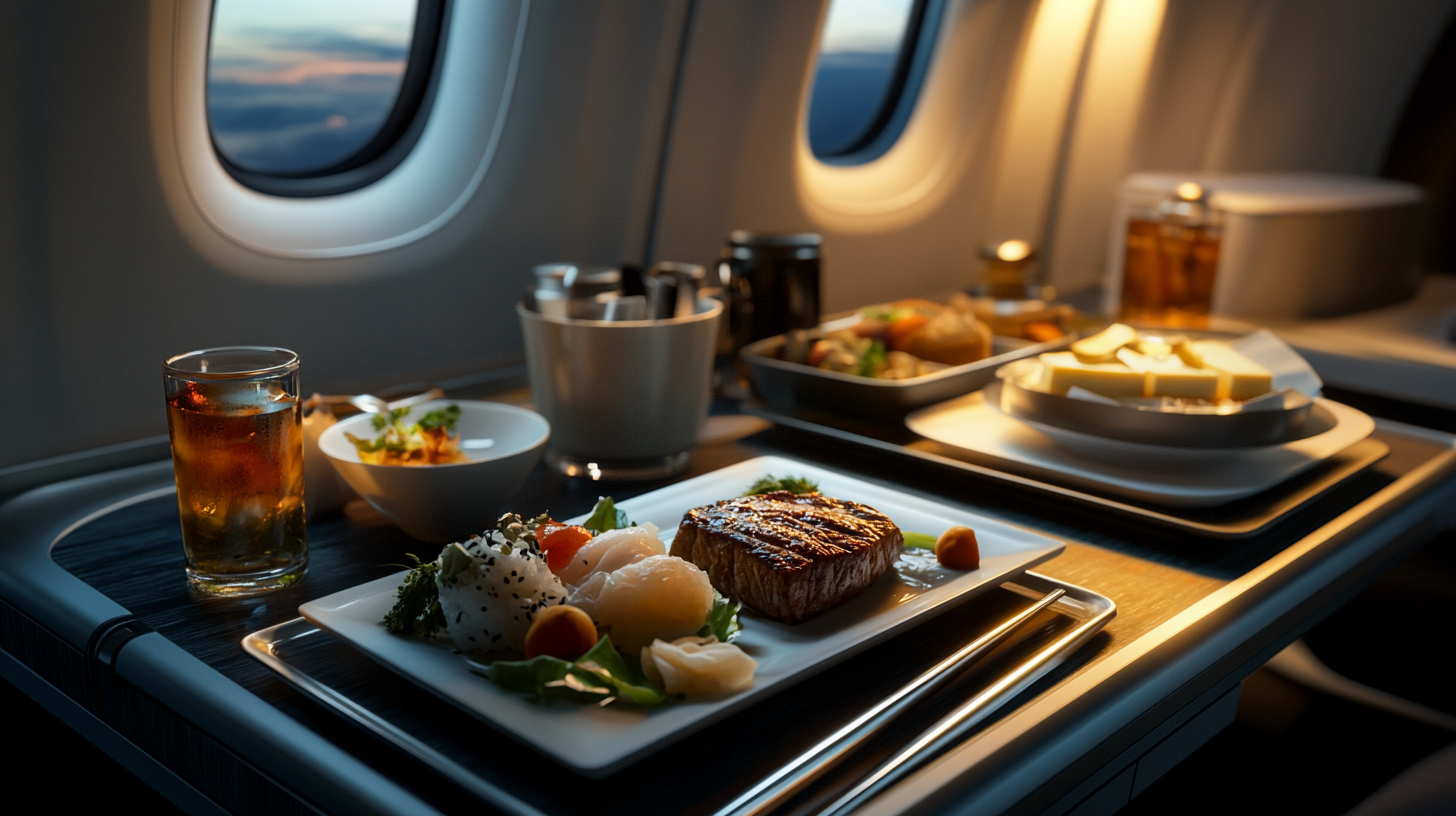 Image for Airlines Leading the Way in In-Flight Dining