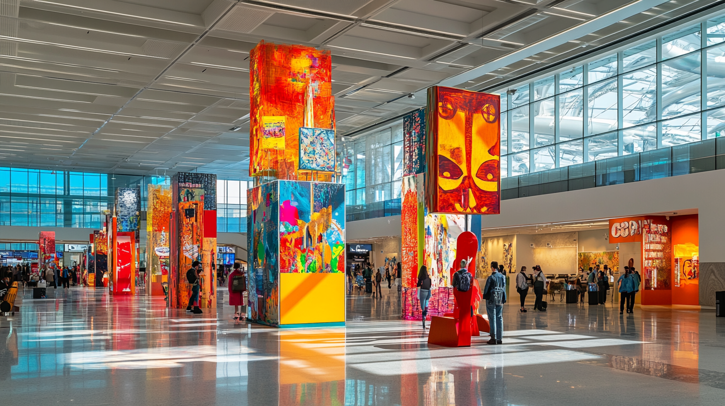 Image for The Rise of Airport Art Installations