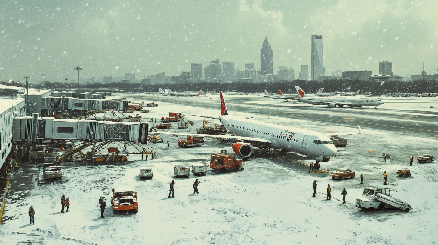 Image for Atlanta's Brush with Snow: A City Unprepared