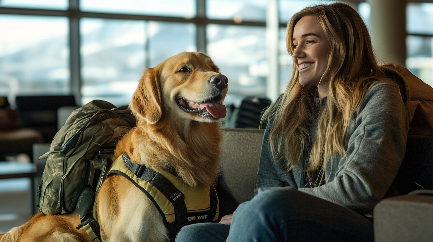 Image for Traveling with Service Animals