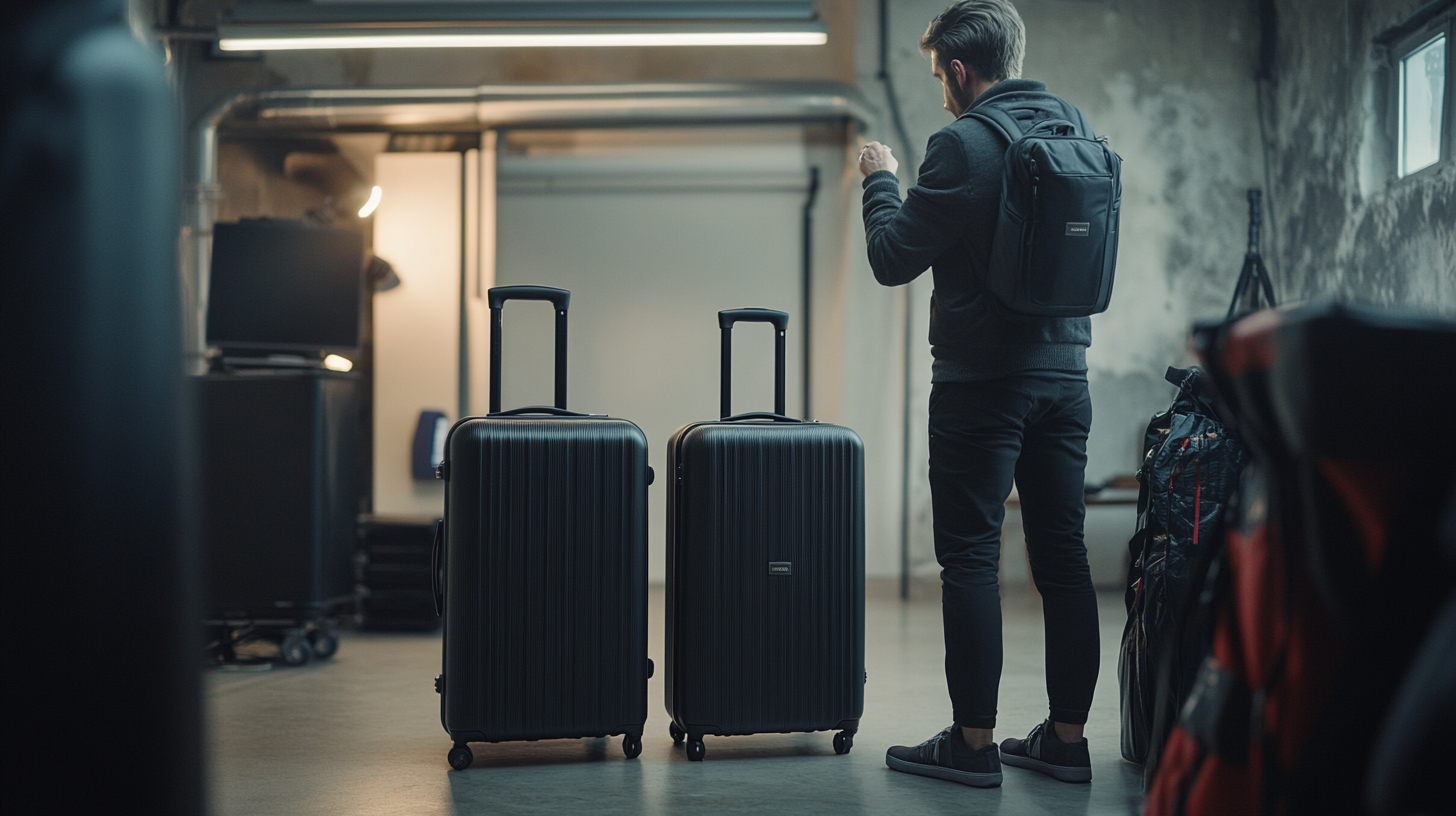 Image for Do hardside suitcases weigh more?