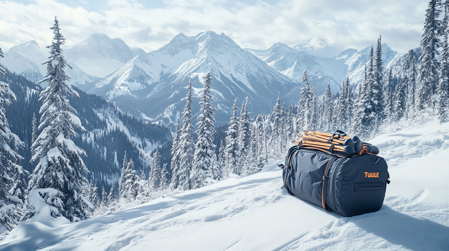 Image for Best Overall: Thule RoundTrip Ski Roller Bag