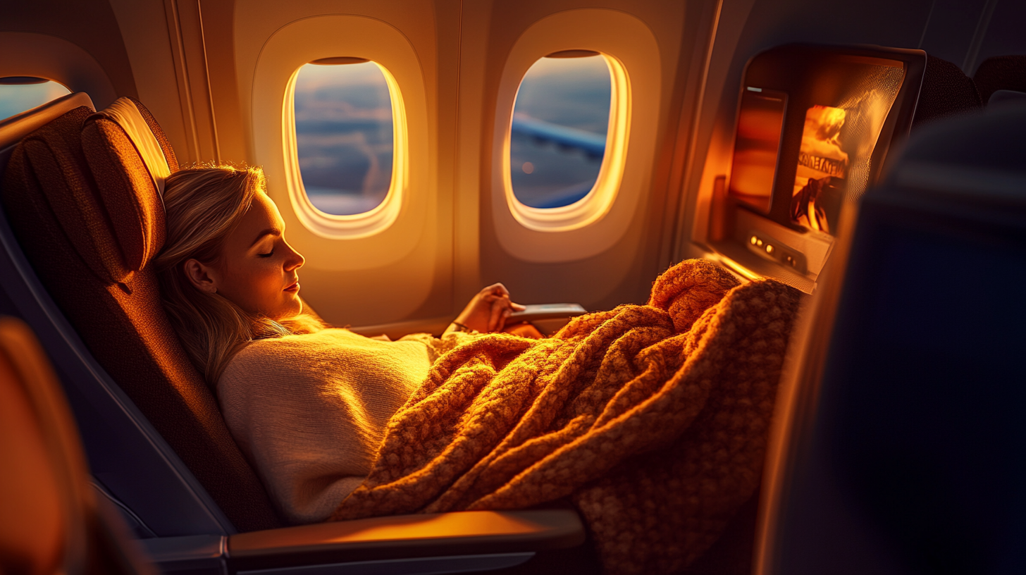 7. Stay Comfy Above 30,000 Feet