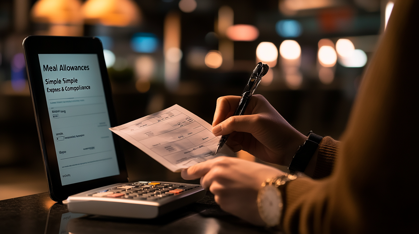 3. Company-Specific Meal Allowances