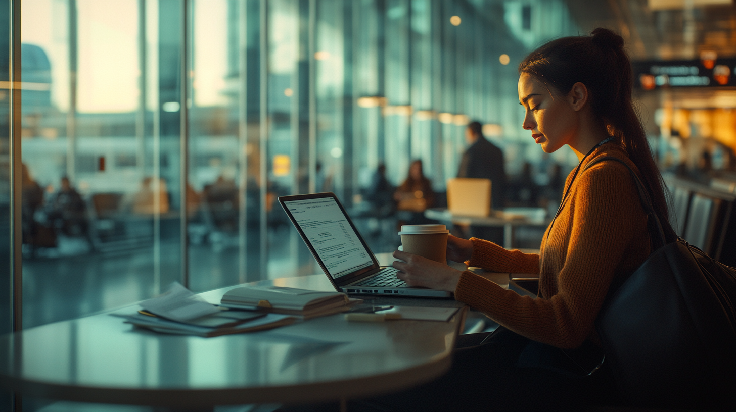 4) Make Airport Time Productive