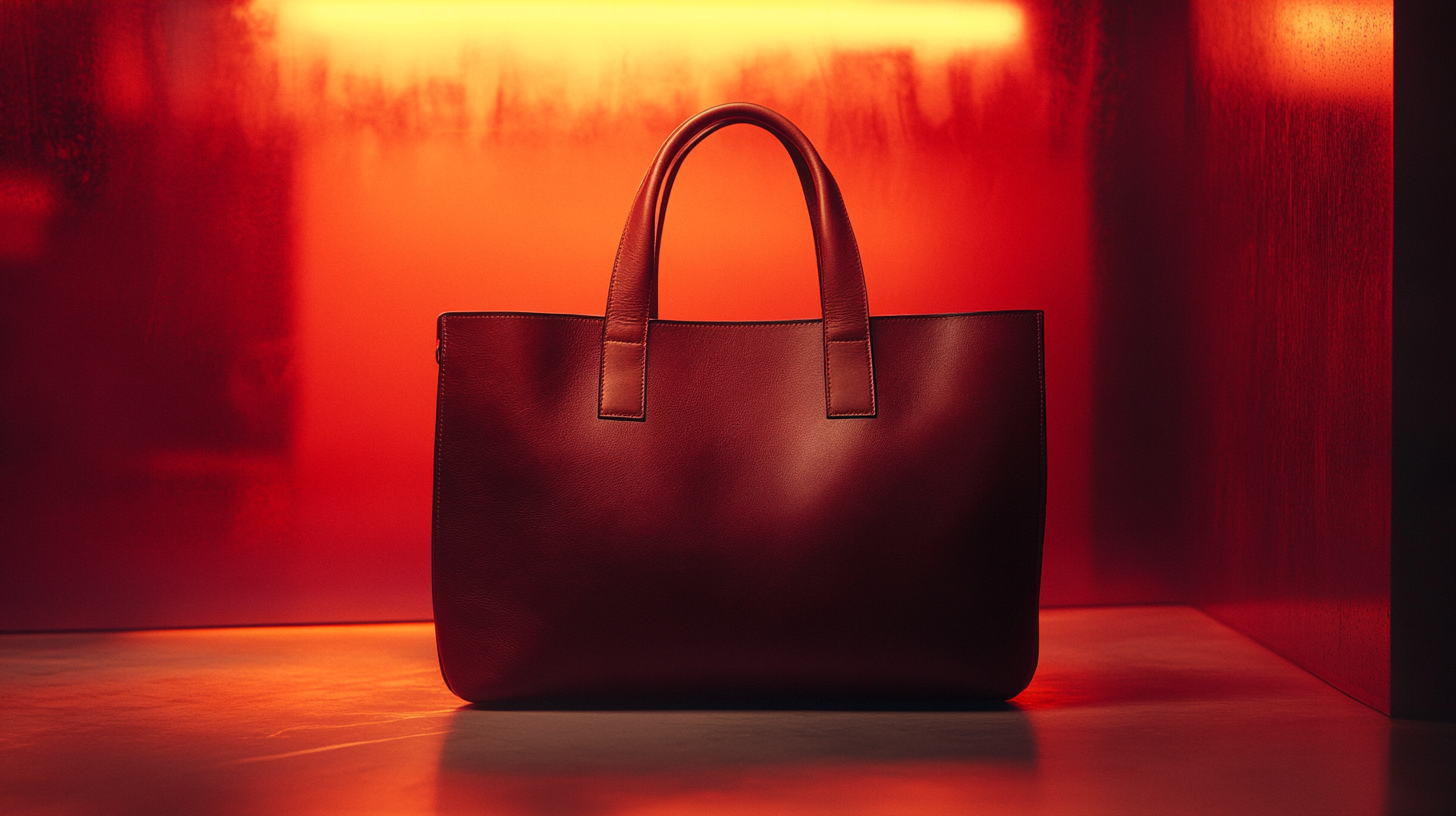 4.CuyanaLeather Tote