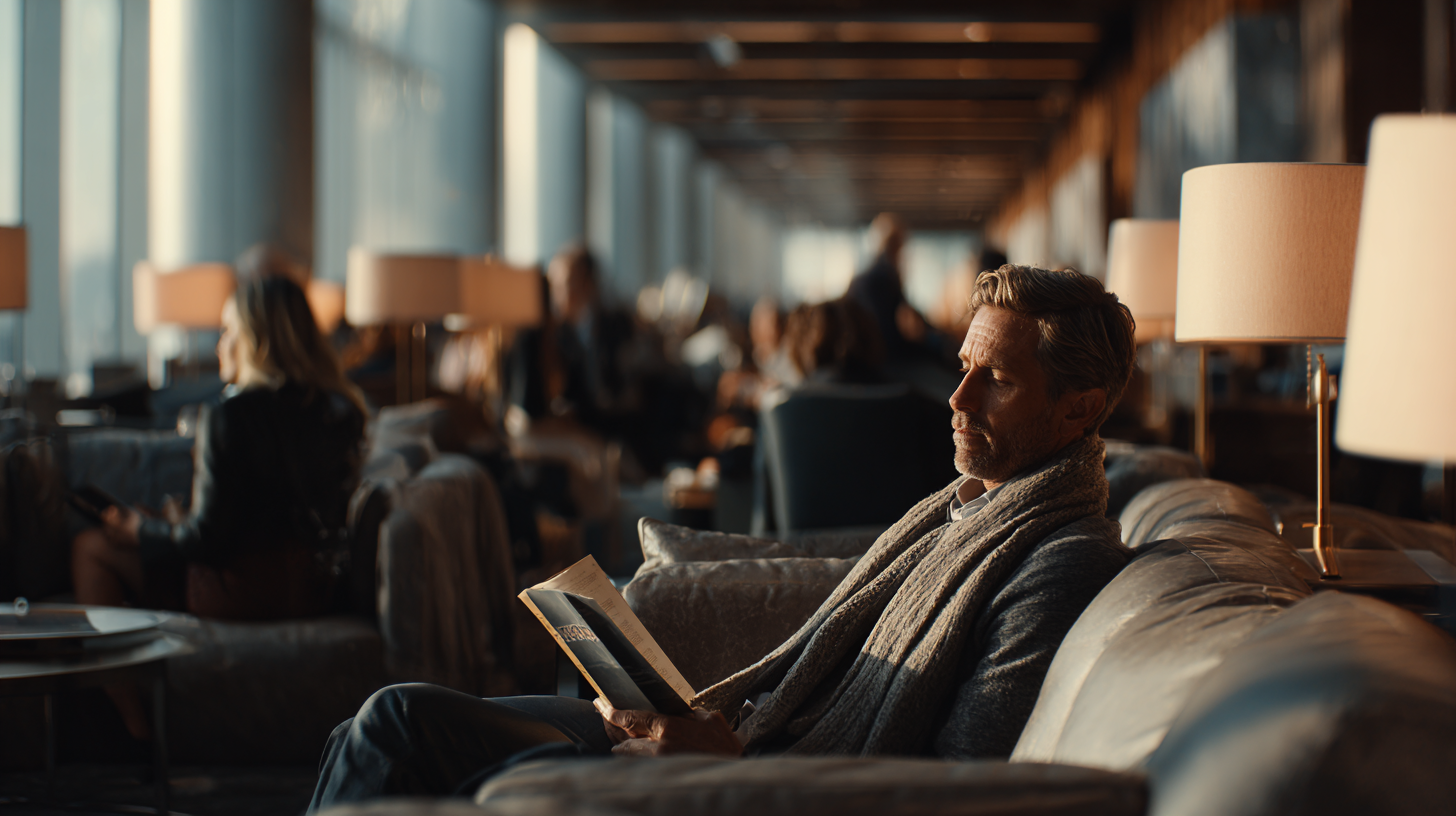 6. Airport Lounge Access